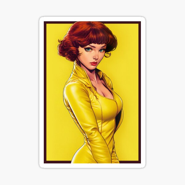 Vista previa del artículo con la obra «April O'Neil», diseñado y vendido por NianderQuinn.