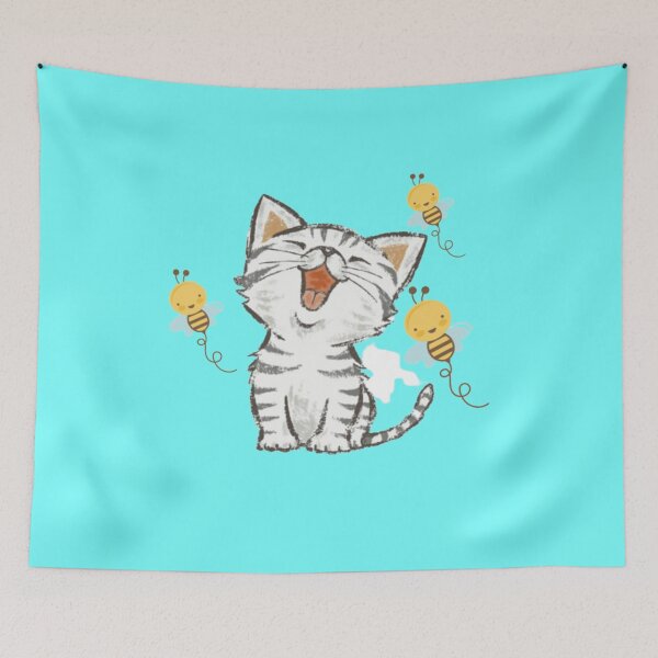 Item preview, Bee and cat cute designed and sold by TVstuff.