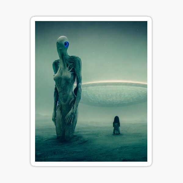 Scifi Dream 004 Sticker
