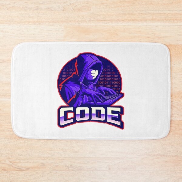 Item preview, Code Two Gamer Blue on Red designed and sold by Rorulent.