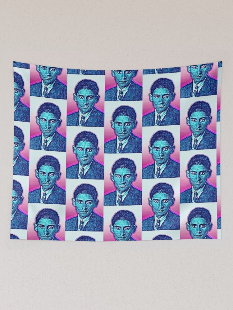 Franz Kafka Artwork | Franz Kafka Portrait | Franz Kafka Wall Art | Tapestry