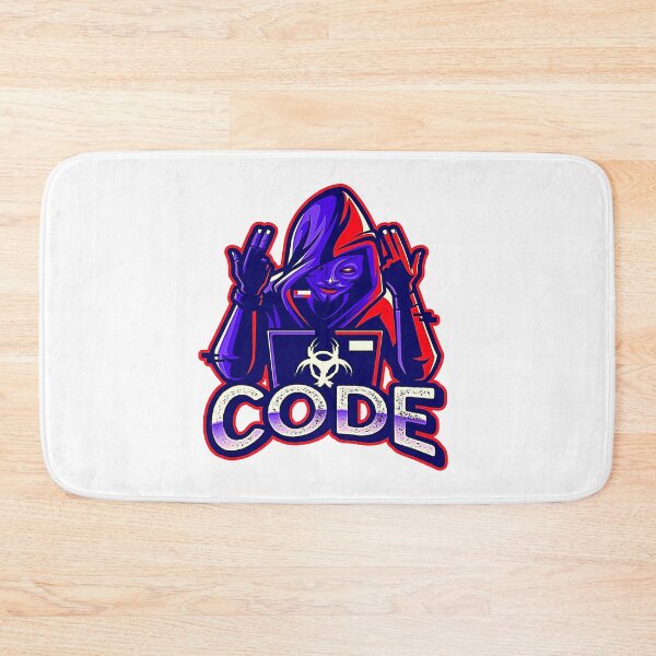 Item preview,  Code Three Gamer Blue on Red designed and sold by Rorulent.