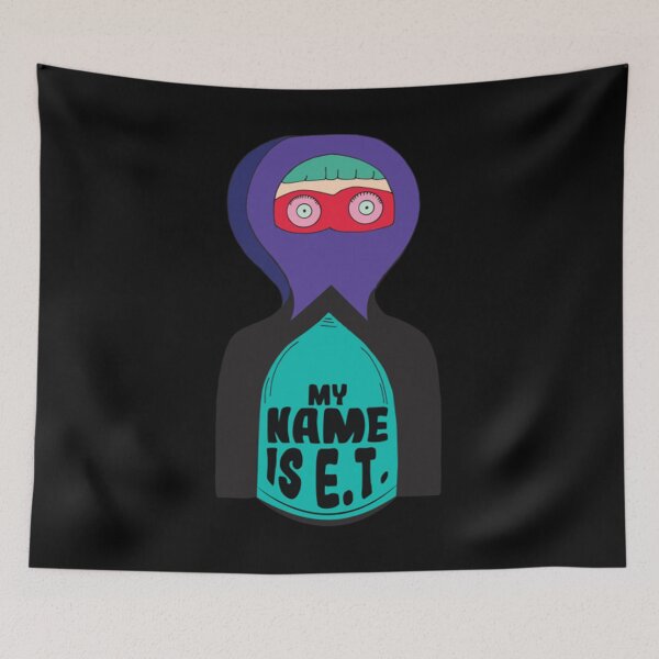 Aperçu de l'œuvre E.T. Rentrer chez soi! Fan de cadeau de Noël des films Alien Ufo des années 80 créée et vendue par TomaClaudiz.