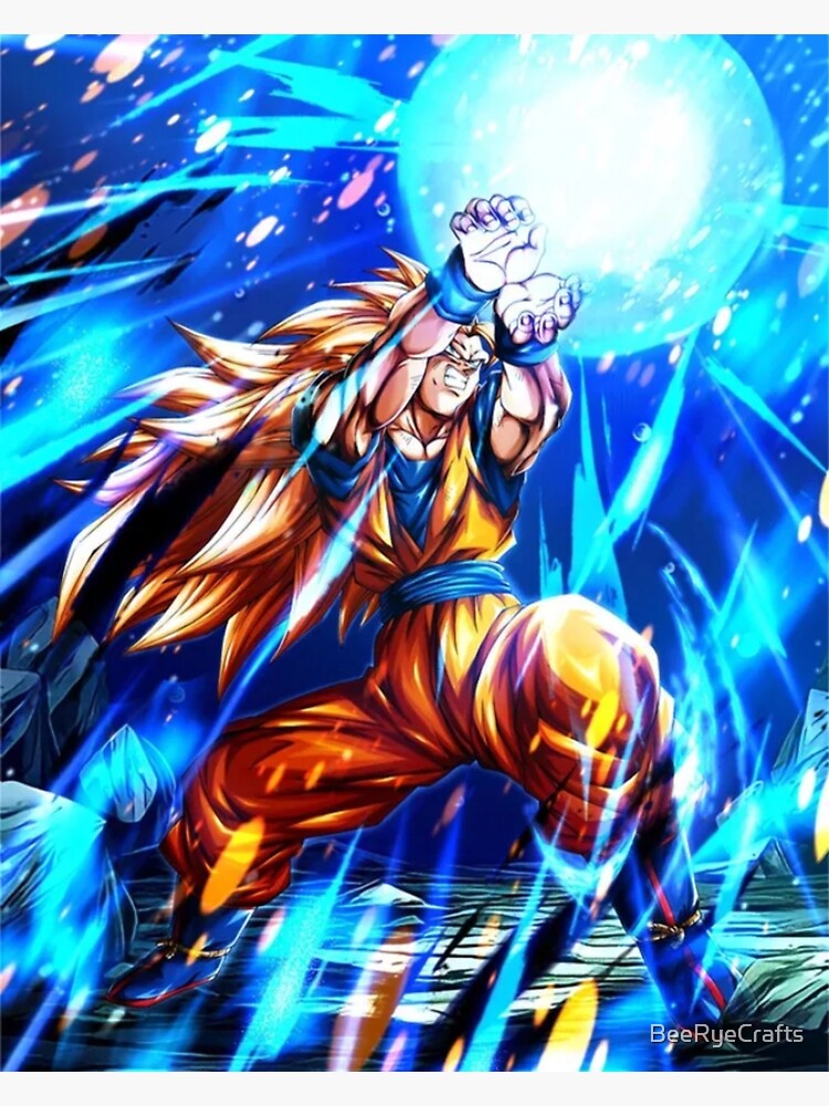 Goku SSJ 3 Blue | Poster