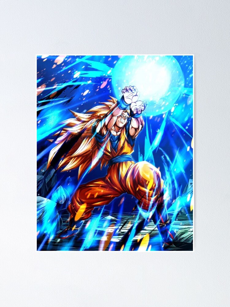 Super Saiyan 4 Goku Art Print for Sale by BeeRyeCrafts