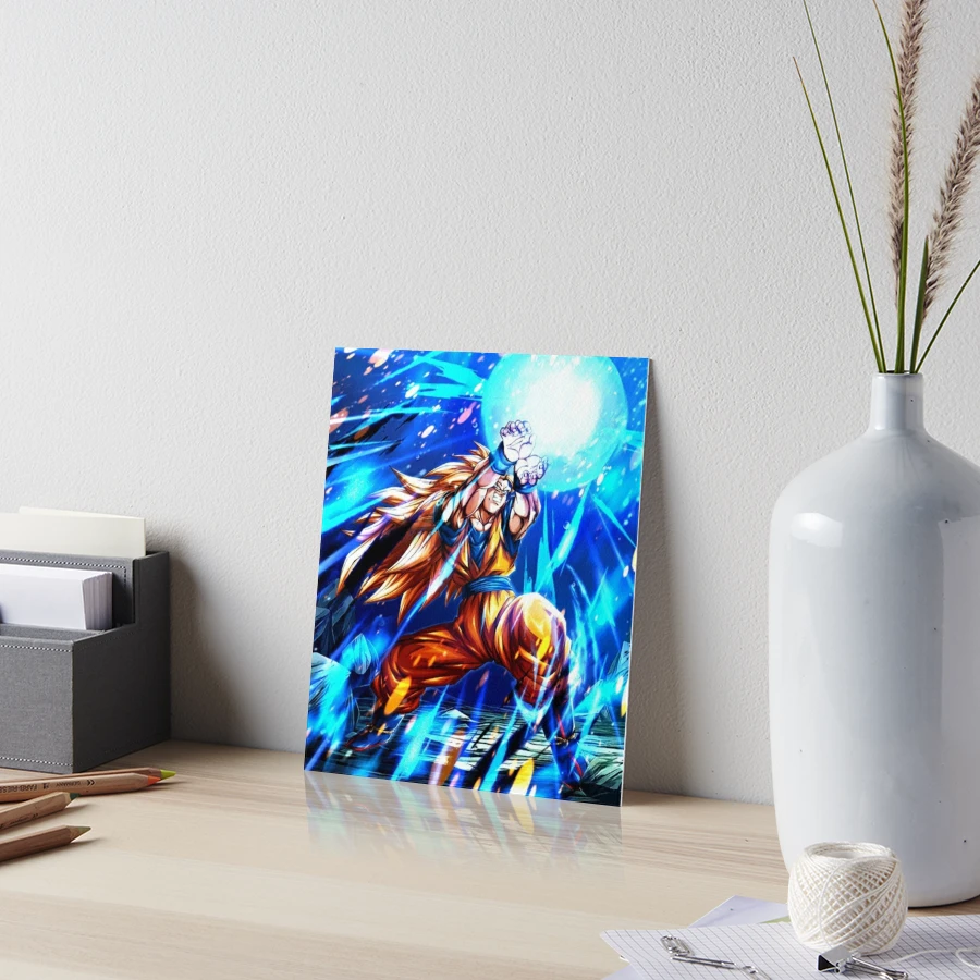 Super Saiyan 3 Goku Art Board Print for Sale by ItalianBrussel