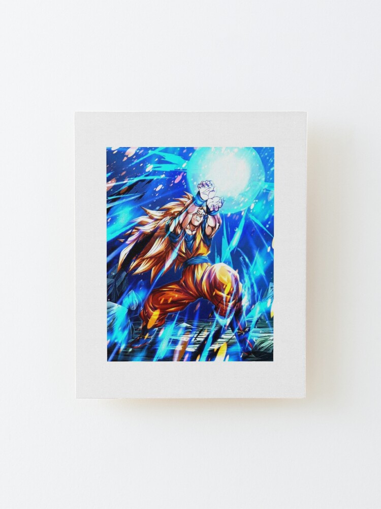 Super Saiyan 3 Goku Art Board Print for Sale by BeeRyeCrafts