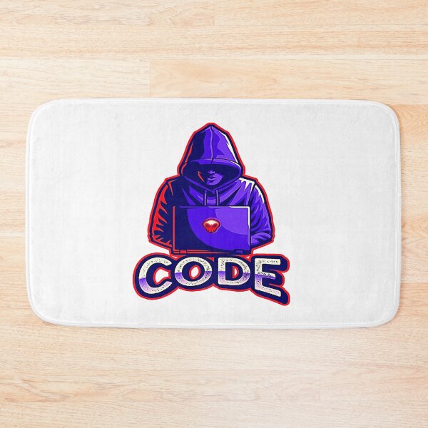 Item preview, Code Five Gamer Blue on Red designed and sold by Rorulent.
