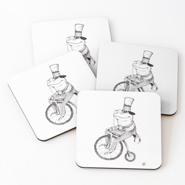 Item preview, Frog Riding a Bike designed and sold by Jenna  Le Roux.