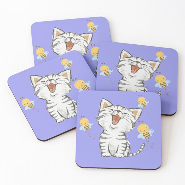 Item preview, Bee and cat cute designed and sold by TVstuff.