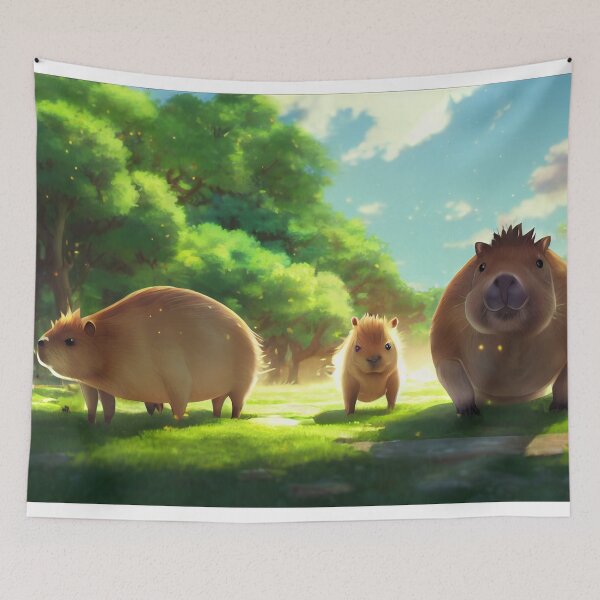 Item preview, Capybara Familly designed and sold by Pet Shelter.
