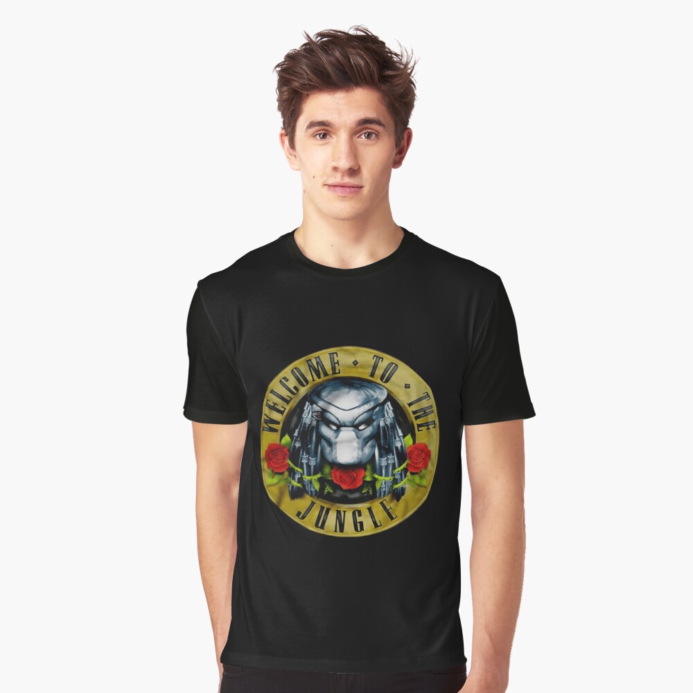 Welcome to The Jungle Predator Version-2400 Essential T-Shirt for Sale by  ElnaDoyle