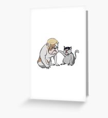 Guess who? Greeting Card
