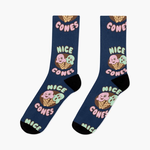 Item preview, Cheeky Winking Ice Cream - Nice Cones - Funny Food Pun Dad Jokes  designed and sold by WeirdPunderful.