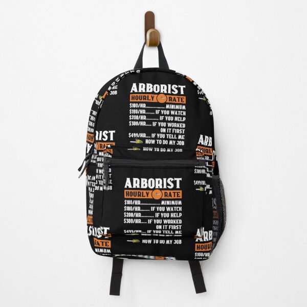 Item preview, Arborist Hourly Rate: Tree Surgeon Climber, Funny Arborist Gift designed and sold by Adexyl.