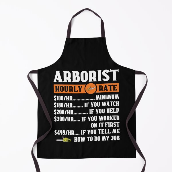Item preview, Arborist Hourly Rate: Tree Surgeon Climber, Funny Arborist Gift designed and sold by Adexyl.