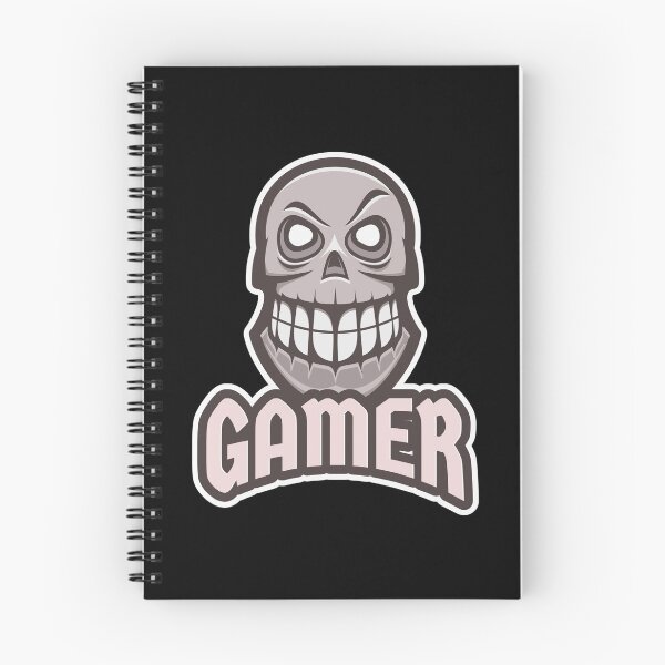 Item preview, Gamer with Smiling Skull designed and sold by PRIVARSHU.