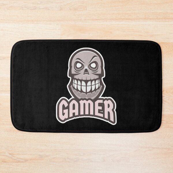 Item preview, Gamer with Smiling Skull designed and sold by PRIVARSHU.