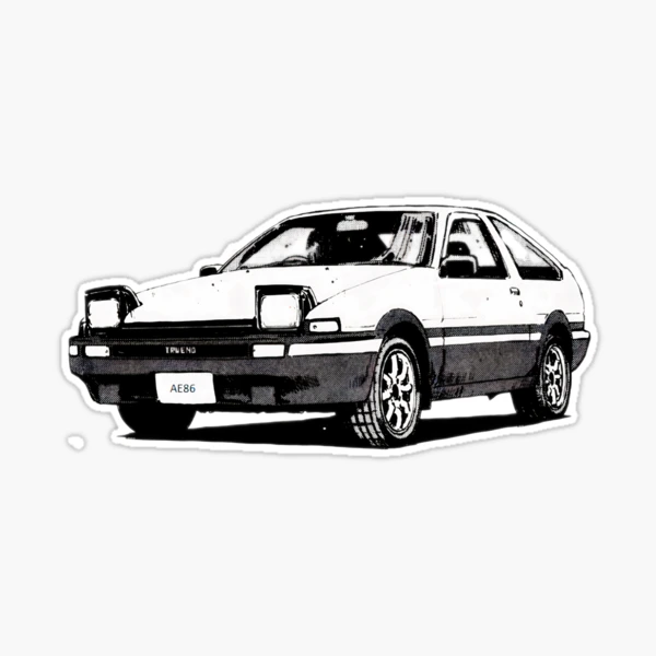 Project D AE86 Treuno Initial D Inspired Mouse Pad Laptop PC Mousepad JDM  Anime