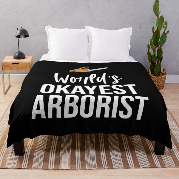 Item preview, World's Okayest Arborist: Tree Surgeon Climber, Funny Arborist Gift designed and sold by Adexyl.