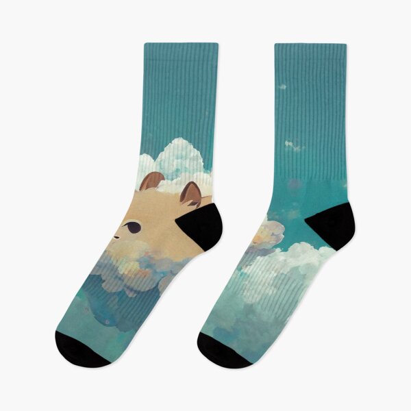 Item preview, Capybara Pet In The Sky, Cute Capybara Pig In The Clouds designed and sold by Pet Shelter.