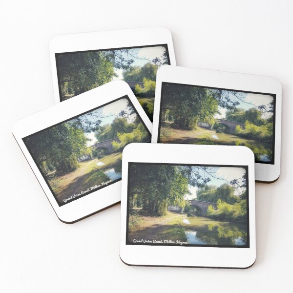 Item preview, Milton Keynes Grand Union Canal postcard designed and sold by Berengere BOUDOT.