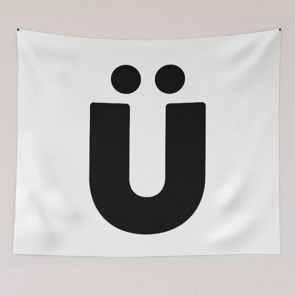 Item preview, Ü - U Umlaut Letter designed and sold by trendingatees.