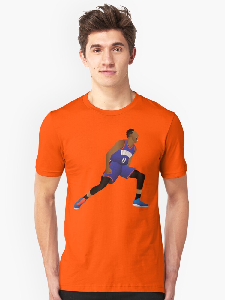 westbrook orange shirt