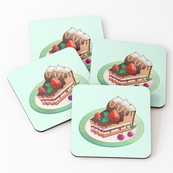 Item preview, Strawberry Blueberry Chocolate Cake designed and sold by UnicornCornHorn.