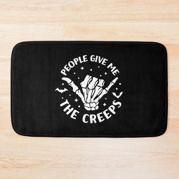 Item preview, People Give Me The Creeps, Halloween, Horror, Horror Gift, Skeleton Hand, Witch Vibes designed and sold by SpookySeasonTee.