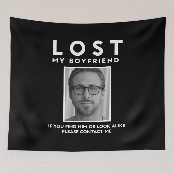 Item preview, LOST MY BOYFRIEND Ryan Gosling designed and sold by gennalyne.