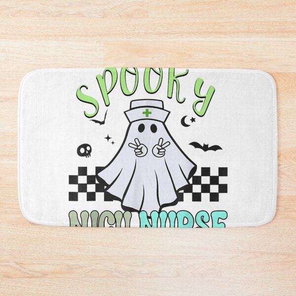 Item preview, Halloween Autumn This Year, Spooky NICU Nurse Halloween Ghost Retro RN Neonatal Nurse designed and sold by ftomstore.