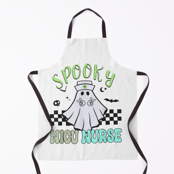 Item preview, Halloween Autumn This Year, Spooky NICU Nurse Halloween Ghost Retro RN Neonatal Nurse designed and sold by ftomstore.