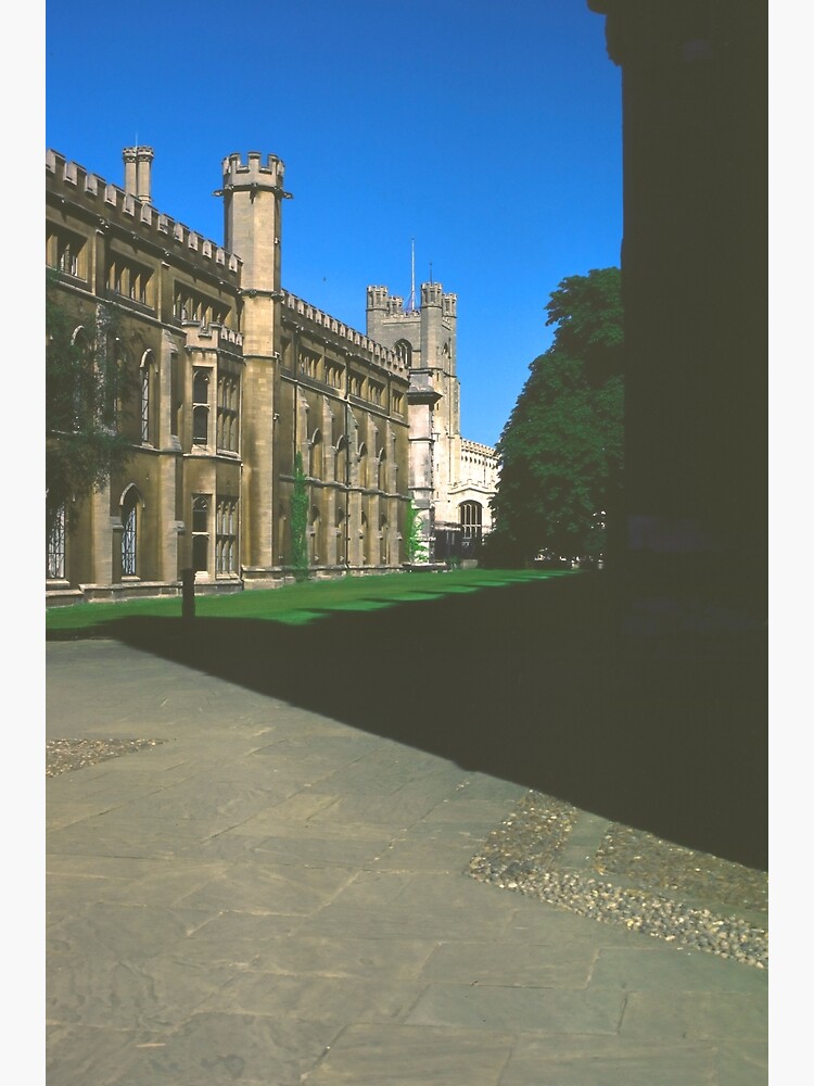 "Shadow, King's College Chapel, Cambridge, England" Art Print for Sale