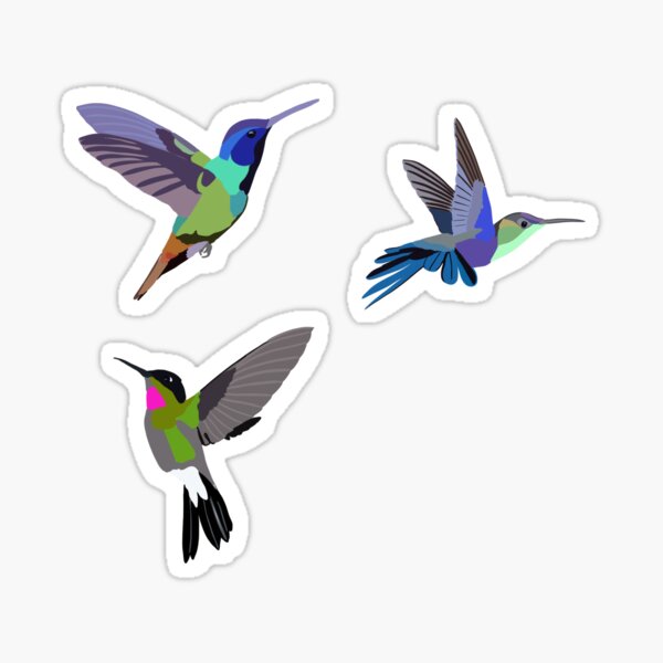 Item preview, Hummingbirds designed and sold by vividlyinspired.