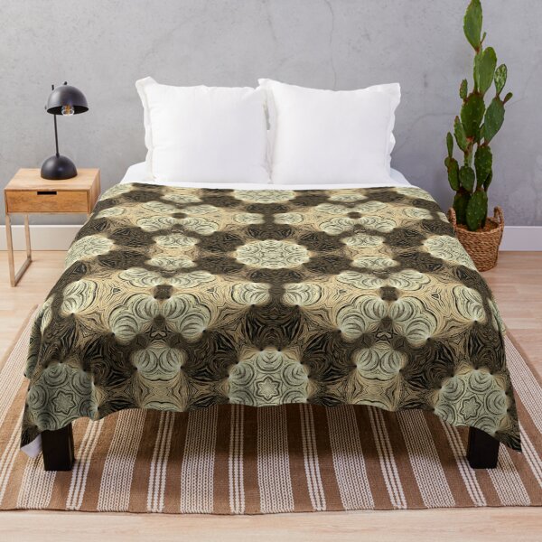 Item preview, Pattern Nature Vibes Brown Earthy Shades Abstract Flowers for Bohemian 2A of 4 designed and sold by Beachy.