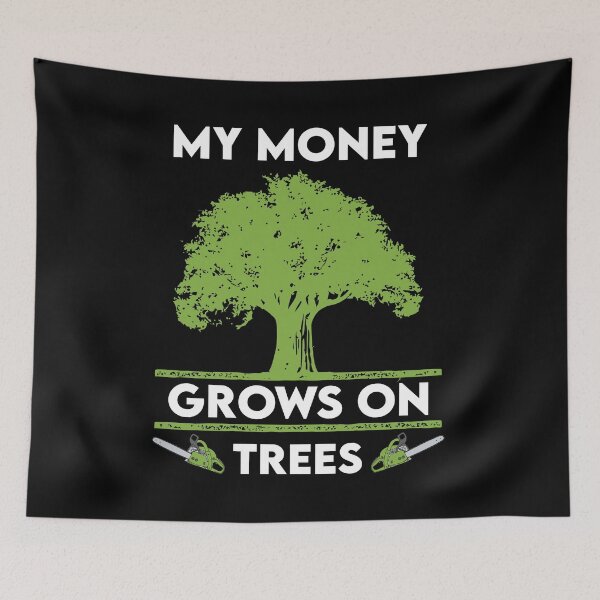 Item preview, My Money Grows On Trees Arborist: Tree Surgeon Climber, Funny Arborist Gift designed and sold by Adexyl.