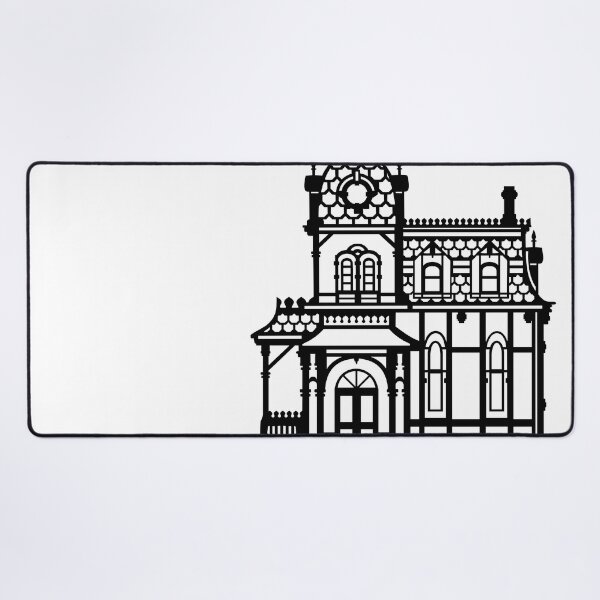 Item preview, Victorian House - black & white designed and sold by XOOXOO.