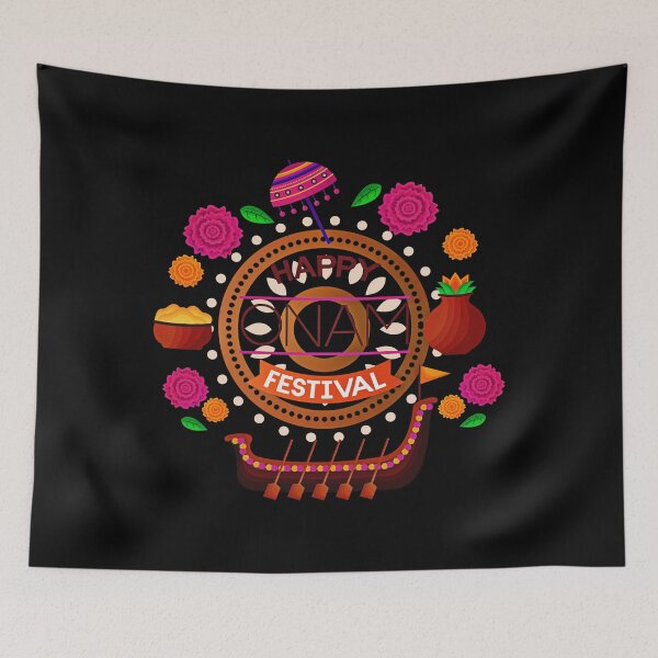 Item preview, Happy Onam Festival designed and sold by 4clothingforyou.