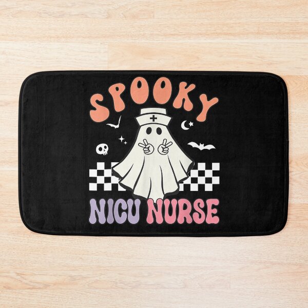 Item preview, Spooky NICU Nurse Halloween Autumn This Year,  Ghost Retro RN Neonatal Nurse designed and sold by ftomstore.