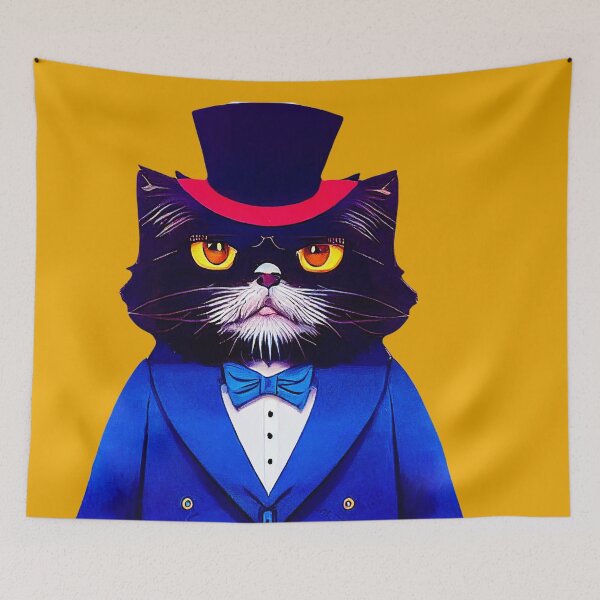 Item preview, cat with cylinder 2 designed and sold by Catator.