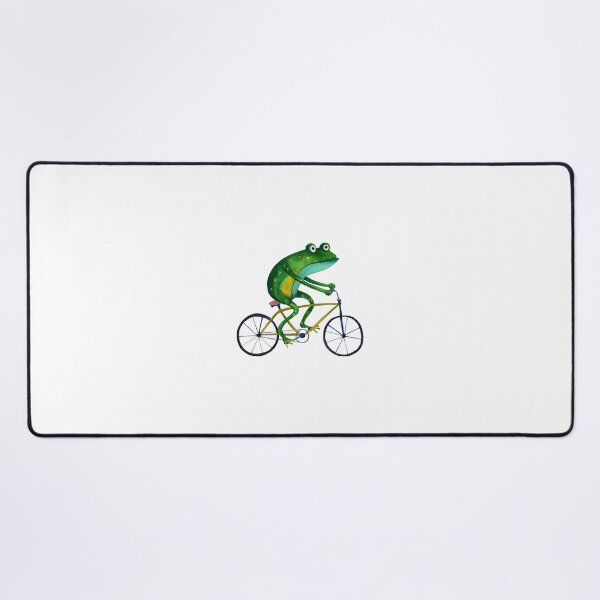 Item preview, Frog on bicycle designed and sold by Cute-Kingdom.