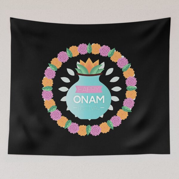 Item preview, Happy Onam Festival designed and sold by 4clothingforyou.