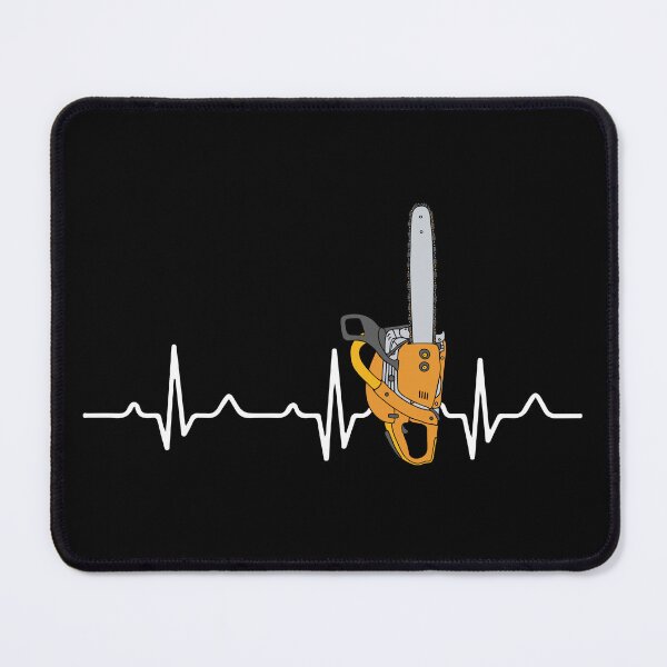 Item preview, Arborist Chainsaw Heartbeat EKG Heart Rate: Tree Surgeon Climber, Funny Arborist Gift designed and sold by Adexyl.