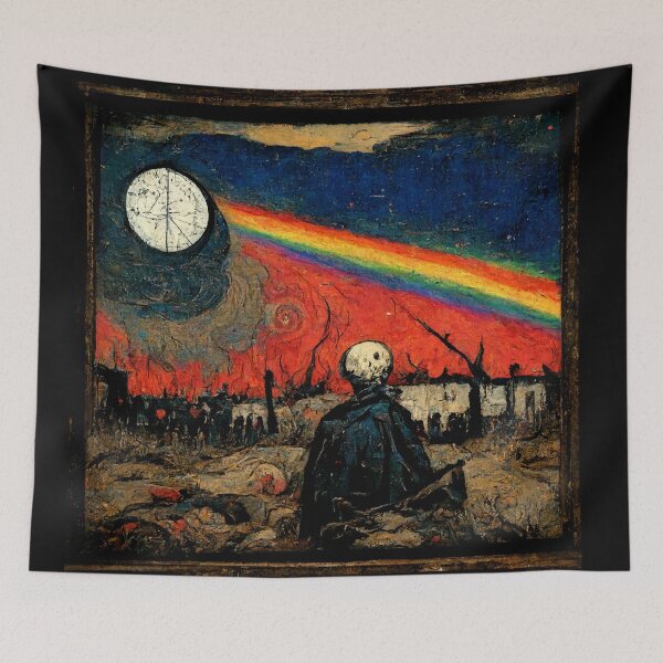 Item preview, Pink Floyd/Vincent Van Gogh - Dark Side Of The Moon 7 designed and sold by ErotemeArt.