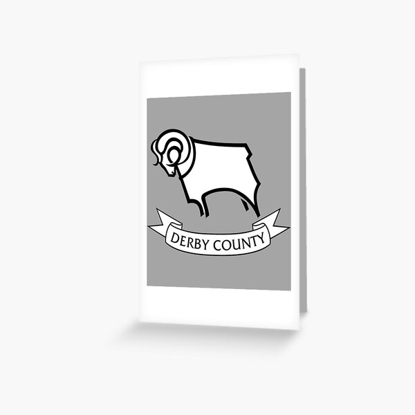 Derby County Shirts Greetings Card 