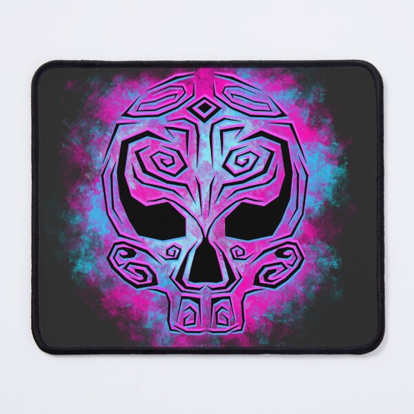 Item preview, Skull of Cyan and Magenta designed and sold by KopoArtyStuff.