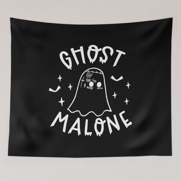 Item preview, Funny Ghost Malone Halloween Gifts designed and sold by SpookySeasonTee.