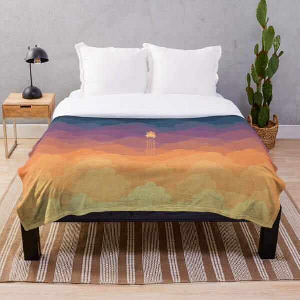 Clouds Throw Blanket