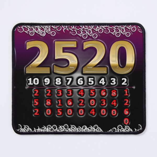 Item preview, magic number 2520 designed and sold by MEXART2.